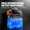 Cargador de batería 15 A/24 V y 25 A/12 V, 350 W