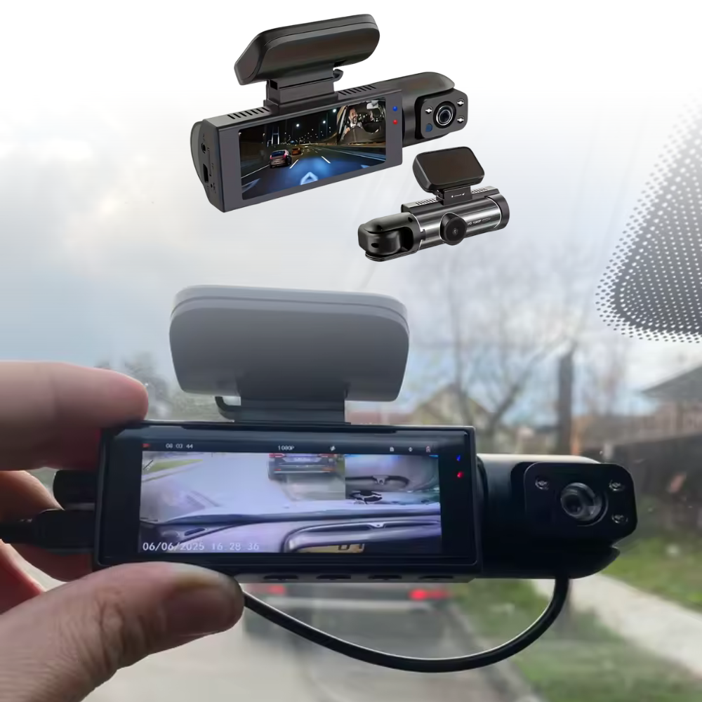 Camara de parabrizas WiFi 1080p