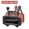 Cargador de batería 12V/24V 20A/10A